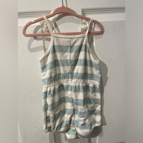Little Co. Striped Terry Romper 2T - Picture 4 of 5